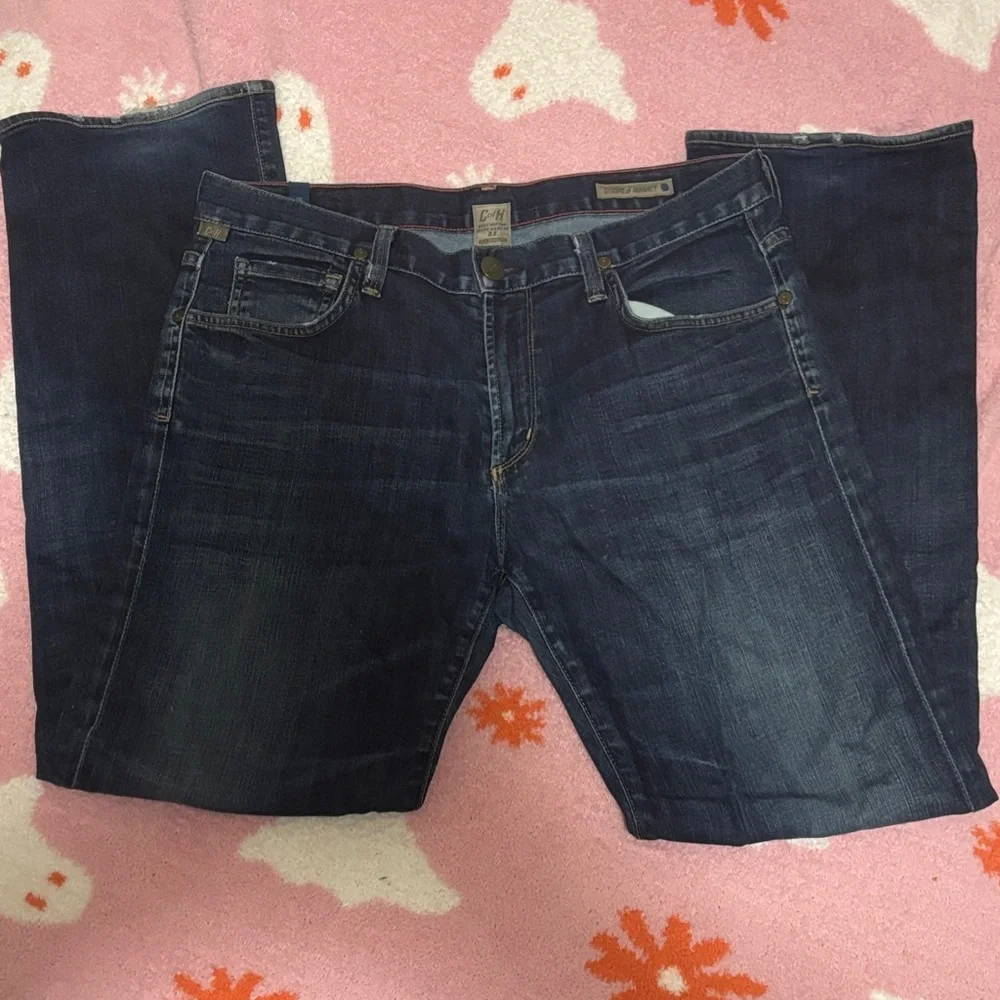 Citizens Of Humanity Indigo Denim Jeans - Picture 1 of 8